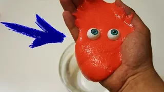 Slime that never gets Wet! I Blended Slime with Aqua Sand!