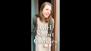 selling girl scout cookies to a crunchy mom