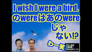 I wish I were a bird.の仮定法のwereはあのwereとは別もの！？--わーー笑【井上逸兵・堀田隆一英語学言語学チャンネル #9 】