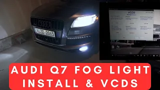 Audi Q7 Fog Light Install and VCDS