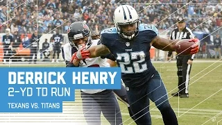 Derrick Henry Breaks to the Outside for a TD Run! | Texans vs. Titans | NFL Wk 17 Highlights