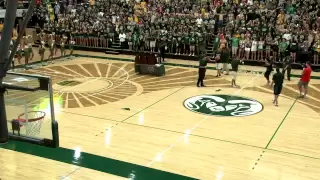 CSU Student Amazing Basketball Shot for Tuition