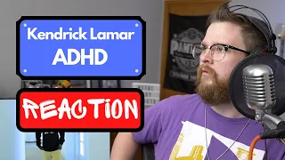 Reaction to Kendrick Lamar ADHD - Metal Guy Reacts