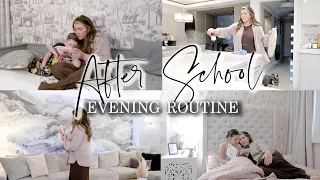 AFTER SCHOOL EVENING ROUTINE AS A MUM OF 2 🫶🏼✨ | Clubs, Cleaning Routine & Cooking Dinner AD