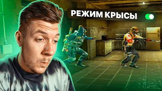 ИГРАЮ КАК "КРЫСА" в CS:GO  (итог удивил)