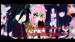 Hashiras react to eachother / the future || KNY ||