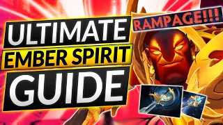 The ONLY WAY to CARRY as EMBER SPIRIT - BUILDS, TIPS and TRICKS - Dota 2 Guide