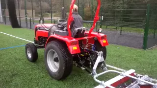 Foton Citrax FT250 Compact Tractor with Sweeper Attachment