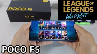 POCO F5 VS LEAGUE OF LEGENDS: WILD RIFT