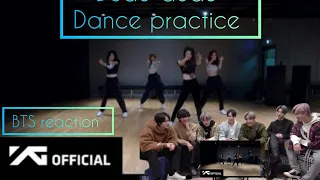 BTS reaction to blackpink Dudu-dudu [Dance practice] #armyblink