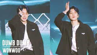 220326 CARAT LAND 캐럿랜드 - 덤덤 DUMB DUMB 세븐틴 원우 직캠 SEVENTEEN WONWOO FANCAM (4K)