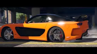 GTA 5   Tokyo Drift Montage Han&39;s RX7 Veilside Fortune   YouTube720p