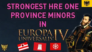 Top 5 Strongest HRE One Province Minors in EU4 1.30