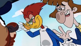 Woody and Ms. Meany get into trouble | Woody Woodpecker
