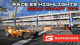 Race 25 Highlights - Boost Mobile Gold Coast 500 | Supercars 2023