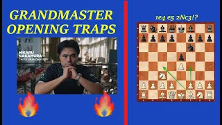 GM HIKARU | GRANDMASTER OPENING TRAPS 🧨🧨 | VIENNA GAME