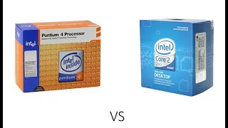 Pentium 4 vs Core 2 Duo
