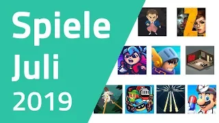 Top 10 Spiele für Android & iOS - Juli 2019