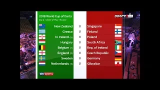 PDC World Cup of Darts 2018 06 01 - Hungary v South Africa - HUN