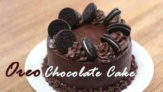 The Best Chocolate Cake with OREO for beginners | Chocolate Buttercream Frosting