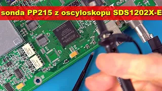 Sonda oscyloskopowa Siglent PP215 z SDS120X-E - przykładowe pomiary oscyloskopem