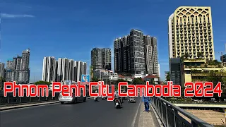 WOW!!! Phnom Penh Capital City Of Cambodia 2024 Other Side Viewing The Best