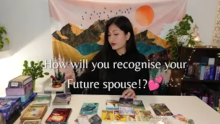 HINDI - ✨💕🌍How will you recognise your Future spouse?!🌍💕✨(Pick a card reading)