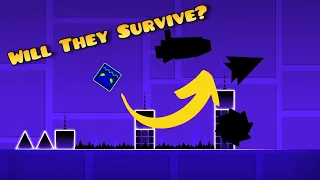How Long can each Game mode survive in Stereo Madness [] Geometry Dash