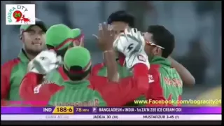 Mustafizur Rahman 5 Wicket 1st Match - Bangladesh vs India