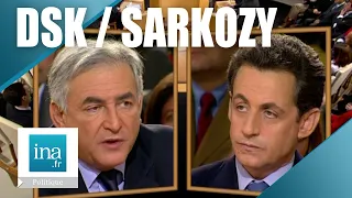 2002 : Dominique Strauss-Kahn débat avec Nicolas Sarkozy  | Archive INA