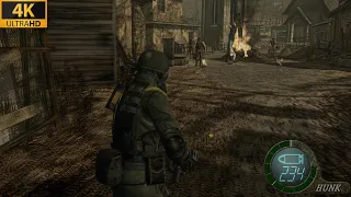 Resident Evil 4 HUNK Full Game 4K 60FPS