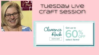 Tuesday Live Crafting Stamping with DonnaG!