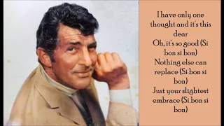 C'est Si Bon - Dean Martin - (Lyrics)