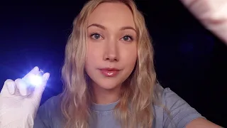 ASMR Late Night Medical Exam | Paramedic Checks On You