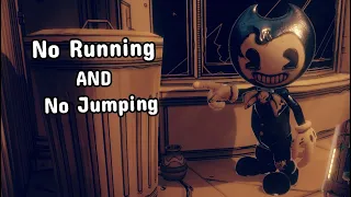 Can you beat New Bendy WITHOUT RUNNING OR JUMPING?