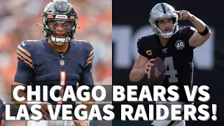 Chicago Bears Vs. Las Vegas Raiders PREVIEW & PREDICTION WEEK 5 2021!