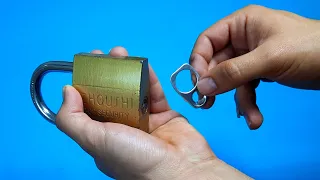 Open ANY Lock without a key in a flash! HOW TO UNLOCK MAGIC easy