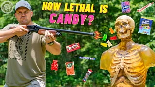 How Lethal Is Candy ??? 🍭 (4 Gauge Candy Shotgun Shells)