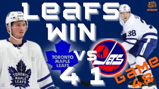 Toronto Maple Leafs @ Winnipeg Jets | 4/24/21 | Maple Leafs Post Game