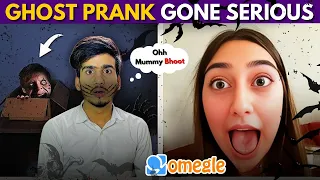 OMG!😱 Ghost (Bhoot) ON OMEGLE ☠️ | Omegle Ghost Prank | Selfmade Vansh...