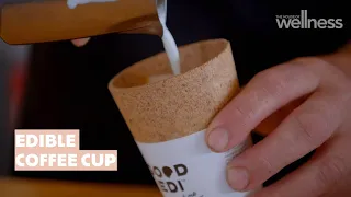 This Melbourne cafe has created an edible coffee cup