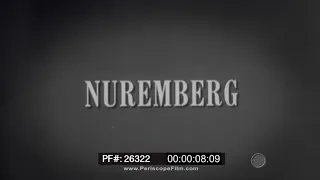 NUREMBERG TRIALS   POST WWII TRIALS OF NAZI WAR CRIMINALS  1945   26322