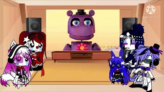 FNAF Sister Location reacts to Every other FNAF Character in a nutshell
