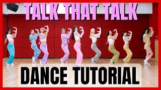 TWICE 'TALK THAT TALK' Dance Practice Mirror Tutorial (SLOWED)