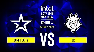 Complexity vs. G2 - Map 1 [Anubis] - IEM Sydney 2023 - Group B