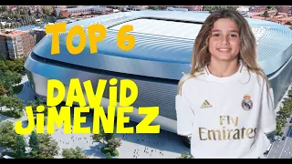 David Jiménez - Infantil B Real Madrid | TOP 6 goals