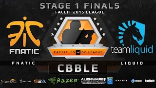 Fnatic vs Team Liquid - Map 1 - Cbble (FACEIT 2015 League Stage 1 Finals)