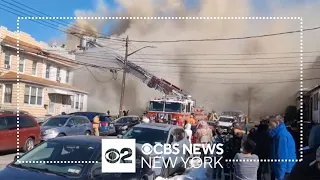 Mother, children rescued from Queens fire