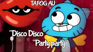 I SAY DISCO (Disco disco, Party party) (gumball Next generation animation) (gumball au)