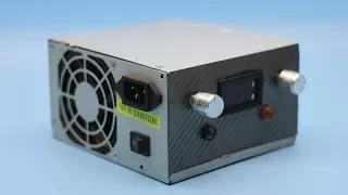 Adjustable power supply from computer ATX!